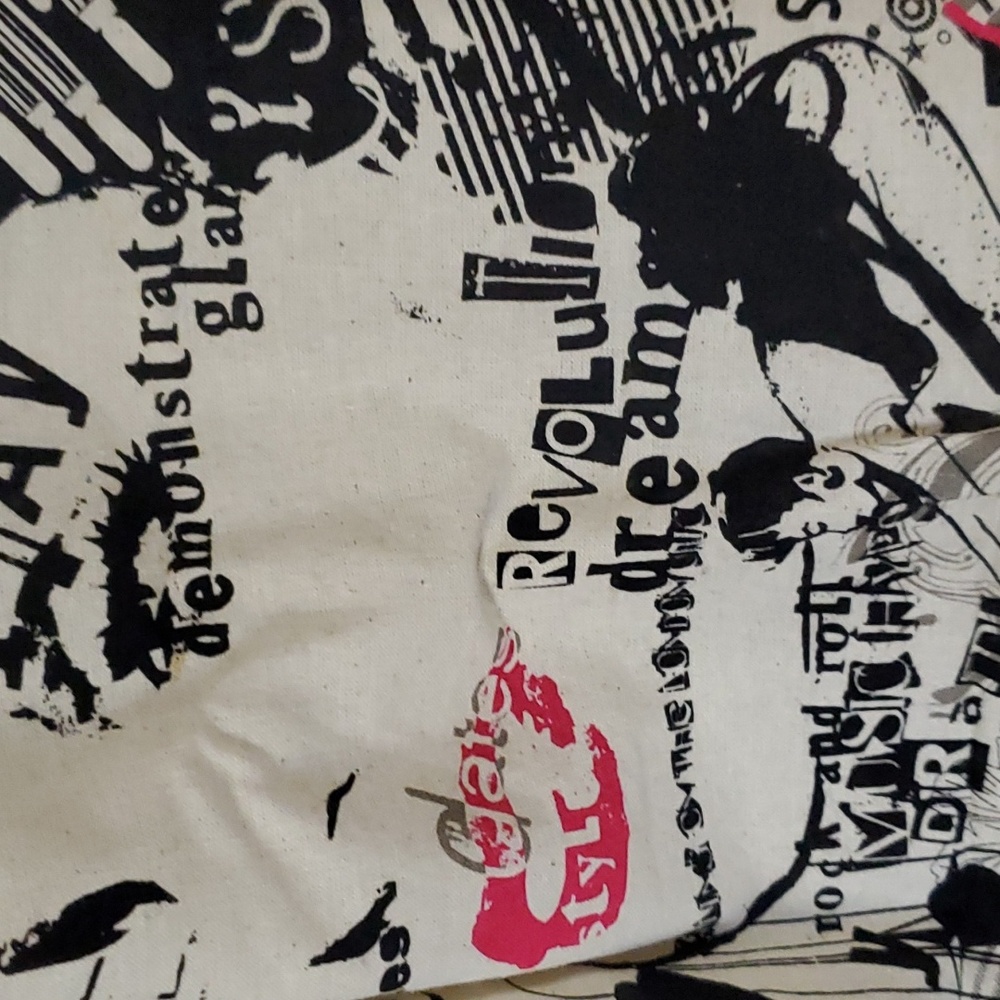 Torrid Graphic Canvas Tote Bag Rare - Picture 4 of 10